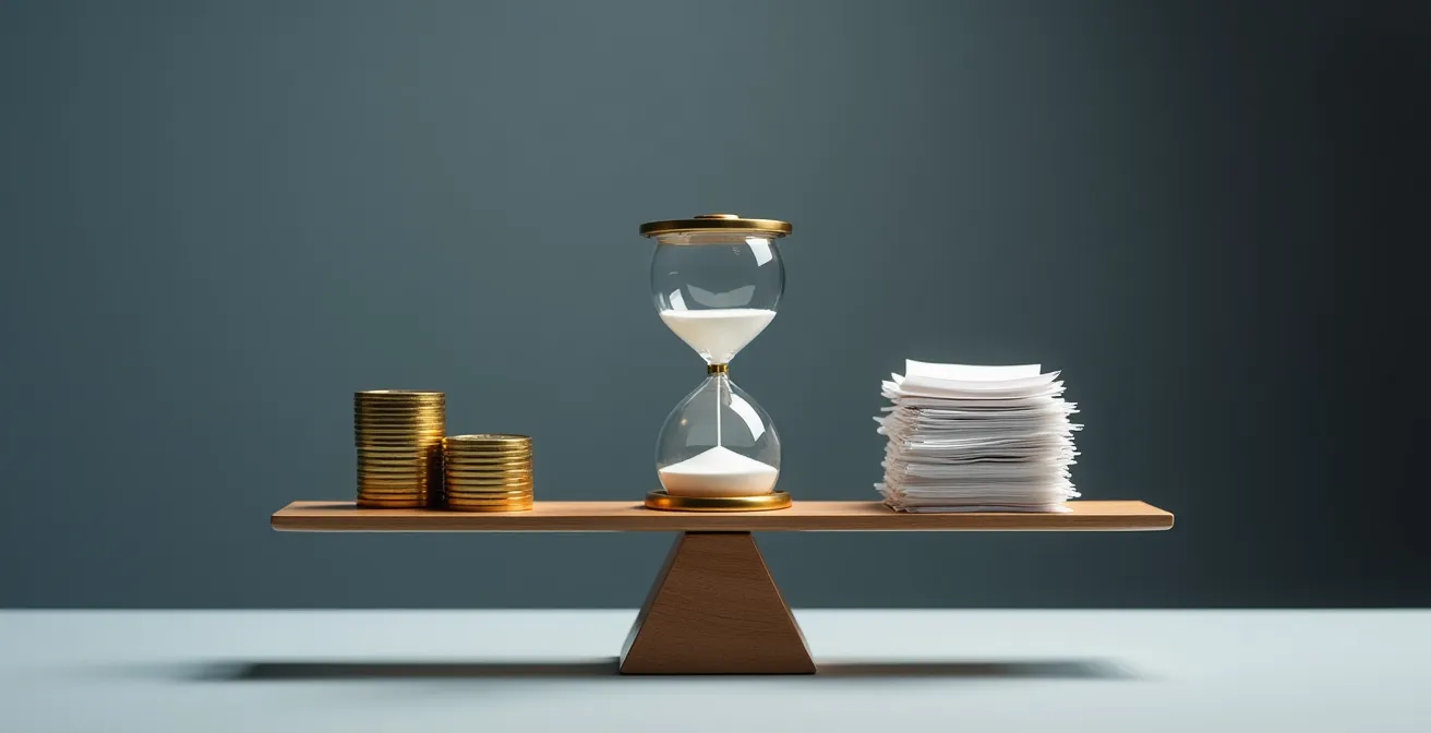 Graphique montrant l'évolution de l'allocation d'actifs sur 5 ans